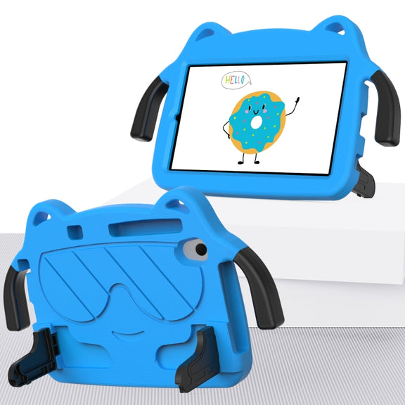 For TCL LE 2023 / Tab 8 2022 Ice Baby EVA Shockproof Hard PC Tablet Case(Sky Blue+Black)