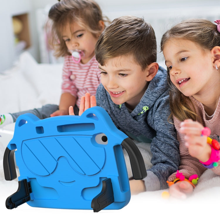 For TCL LE 2023 / Tab 8 2022 Ice Baby EVA Shockproof Hard PC Tablet Case(Sky Blue+Black)