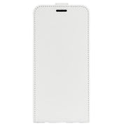 For iPhone 16e R64 Texture Single Vertical Flip Leather Phone Case(White)