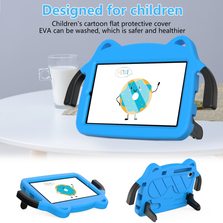 For Huawei MediaPad M6 8.4 2019/2020 Ice Baby EVA Shockproof Hard PC Tablet Case(Sky Blue+Black)