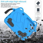 For Huawei MediaPad M6 8.4 2019/2020 Ice Baby EVA Shockproof Hard PC Tablet Case(Sky Blue+Black)