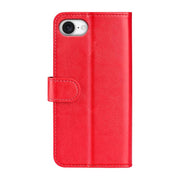 For iPhone 16e R64 Texture Horizontal Flip Leather Phone Case(Red)