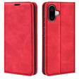 For iPhone 16 Retro-skin  Magnetic Suction Leather Phone Case(Red) - iPhone 16 Cases by PMC TechLife | Online Shopping South Africa | PMC TechLife | Buy Now Pay Later Mobicred