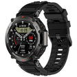 For Amazfit T-Rex Ultra Silicone Sports Watch Band(Black) - Watch Bands by PMC TechLife | Online Shopping South Africa | PMC TechLife