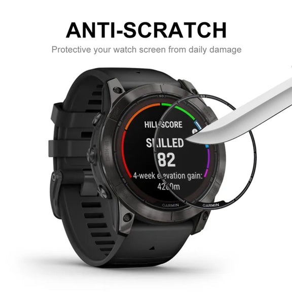 For Garmin Fenix 7 Pro ENKAY 3D Full Coverage Soft PC Edge PMMA HD Screen Protector Film