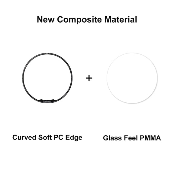 For Garmin Fenix 7S Pro ENKAY 3D Full Coverage Soft PC Edge PMMA HD Screen Protector Film