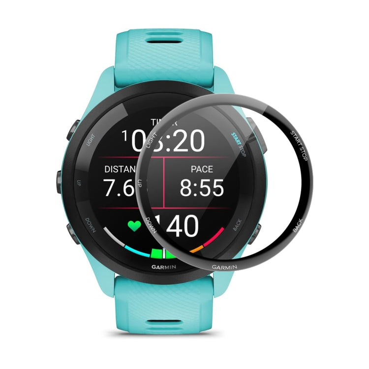 For Garmin Forerunner 265S ENKAY 3D Full Coverage Soft PC Edge PMMA HD Screen Protector Film