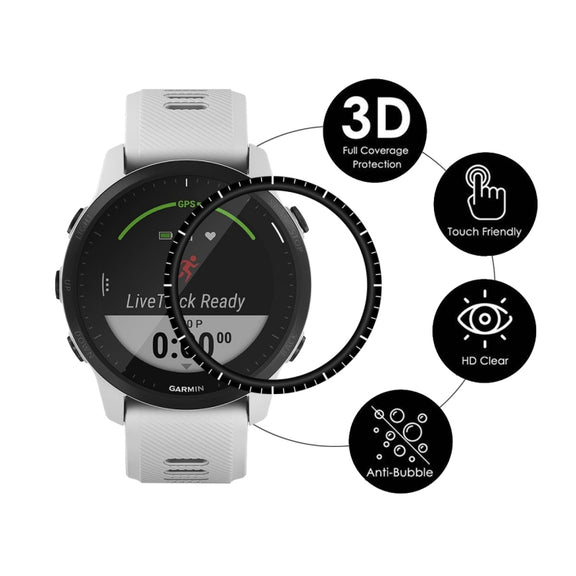 For Garmin Forerunner 945 ENKAY 3D Full Coverage Soft PC Edge PMMA HD Screen Protector Film
