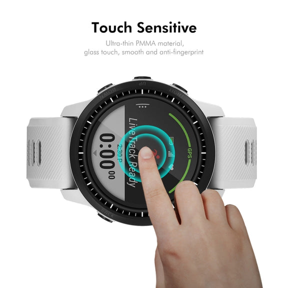 For Garmin Forerunner 945 ENKAY 3D Full Coverage Soft PC Edge PMMA HD Screen Protector Film
