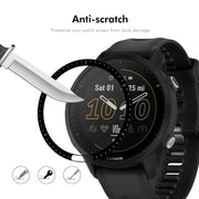 For Garmin Forerunner 955 / 955 Solar 2pcs ENKAY 3D Full Coverage Soft PC Edge PMMA HD Screen Protector Film