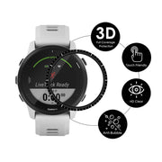 For Garmin Forerunner 945 2pcs ENKAY 3D Full Coverage Soft PC Edge PMMA HD Screen Protector Film