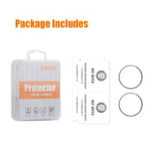 For Garmin Instinct E 45mm 2pcs ENKAY 3D Full Coverage Soft PC Edge PMMA HD Screen Protector Film