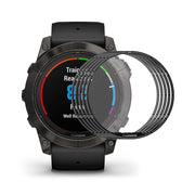 For Garmin Fenix 7S Pro 5pcs ENKAY 3D Full Coverage Soft PC Edge PMMA HD Screen Protector Film