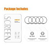 For Garmin Fenix 7S Pro 5pcs ENKAY 3D Full Coverage Soft PC Edge PMMA HD Screen Protector Film