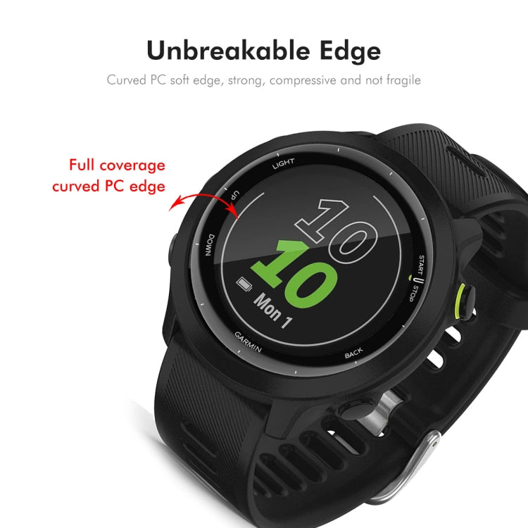 For Garmin Forerunner 158 5pcs ENKAY 3D Full Coverage Soft PC Edge PMMA HD Screen Protector Film