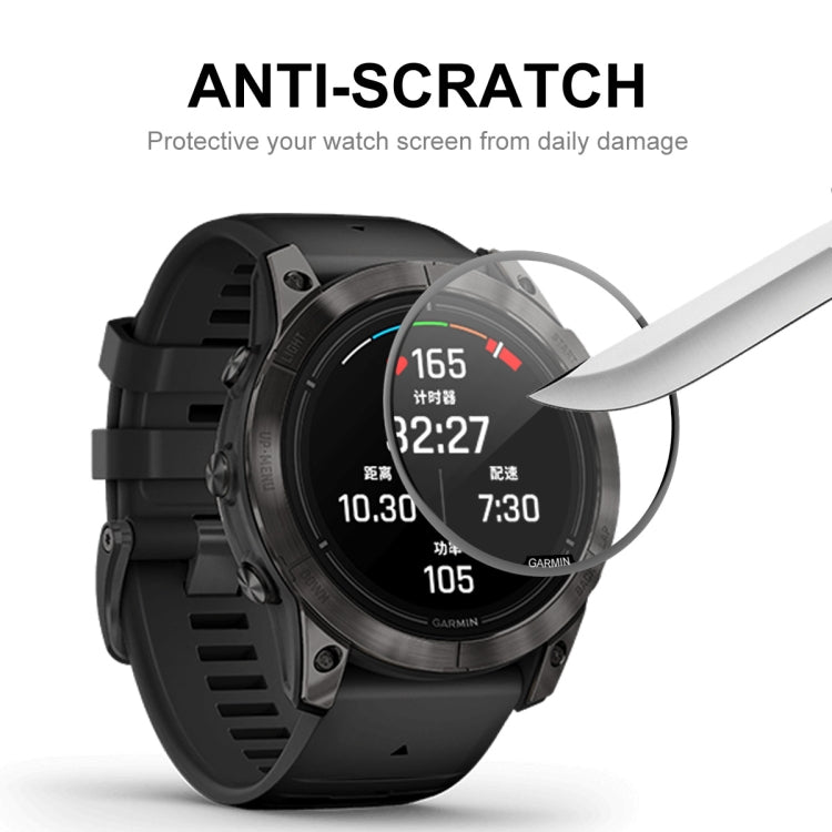 For Garmin Epix Pro Gen 2 47mm 10pcs ENKAY 3D Full Coverage Soft PC Edge PMMA HD Screen Protector Film