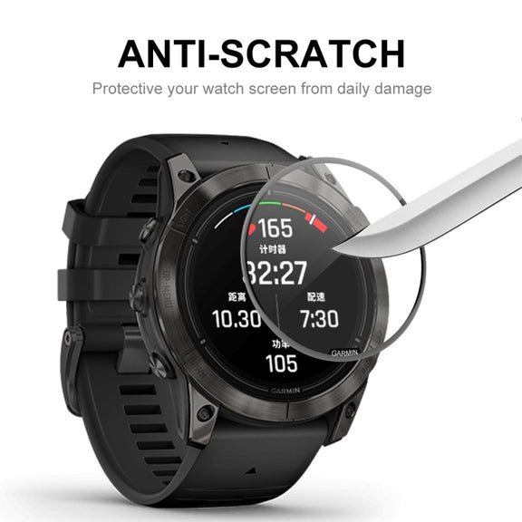 For Garmin Epix Pro Gen 2 47mm 10pcs ENKAY 3D Full Coverage Soft PC Edge PMMA HD Screen Protector Film