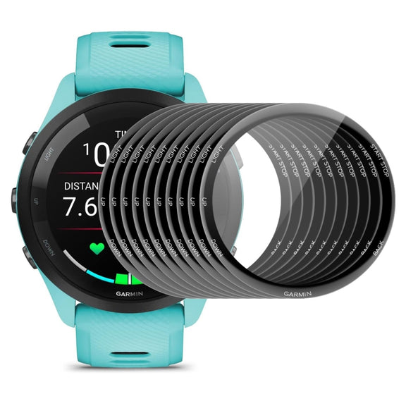 For Garmin Forerunner 265 10pcs ENKAY 3D Full Coverage Soft PC Edge PMMA HD Screen Protector Film