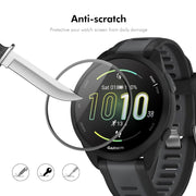 For Garmin Forerunner 165 / 165 Music 10pcs ENKAY 3D Full Coverage Soft PC Edge PMMA HD Screen Protector Film