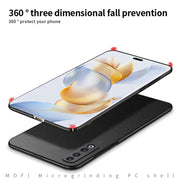 For Honor 90 Pro MOFI Fandun Series Frosted PC Ultra-thin All-inclusive Phone Case(Red)
