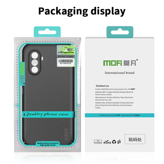 For Huawei Pura 70 MOFI Fandun Series Frosted PC Ultra-thin All-inclusive Phone Case(Gray)