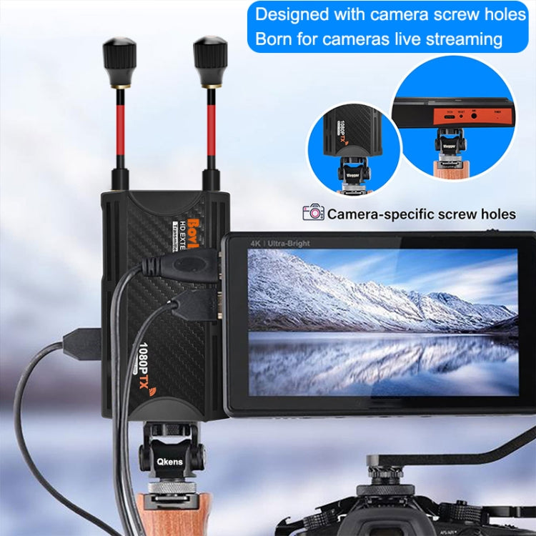 009 Pro 300m Wireless Screen Casting Video Transmitter Receiver Wireless Display Dongle Adapter(EU Plug)