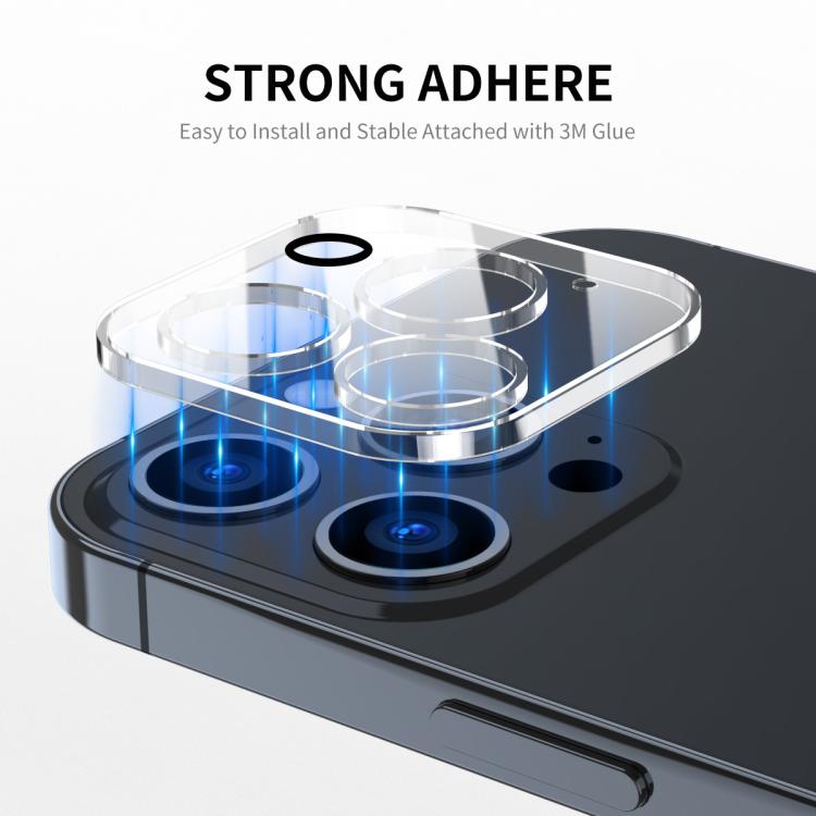 For iPhone 17 2pcs ENKAY Hat-Prince 9H Rear Camera Lens Tempered Glass Film