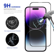 For iPhone 16 Pro ENKAY Full Glue High Aluminum-silicon Tempered Glass Film