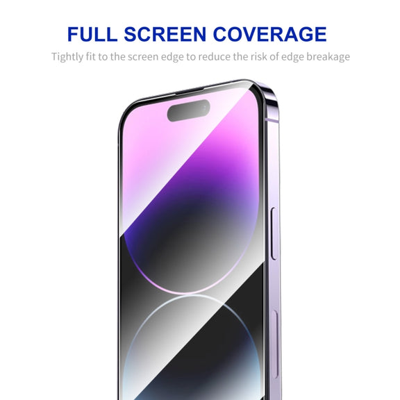 For iPhone 16 ENKAY Full Glue High Aluminum-silicon Tempered Glass Film