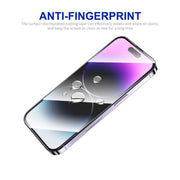 For iPhone 16 Plus 2pcs ENKAY Full Glue High Aluminum-silicon Tempered Glass Film