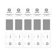 For iPhone 16e 5pcs ENKAY Full Glue High Aluminum-silicon Tempered Glass Film