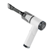 Q108 Cleaner Powerful Portable Wireless Car & Home Dual-use Hand Mini Vacuum Cleaner(White)