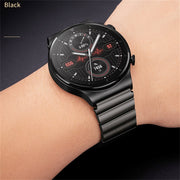 For Huawei Watch GT2 46mm Titanium Alloy Quick Release Watch Band(Black)