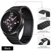 For Honor Watch GS Pro Titanium Alloy Quick Release Watch Band(Black)