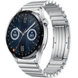 For Huawei Watch GT 3 46mm One Bead Titanium Alloy Watch Band(Silver) - Watch Bands by PMC TechLife | Online Shopping South Africa | PMC TechLife