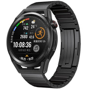 For Huawei Watch GT Runner One Bead Titanium Alloy Watch Band(Black)