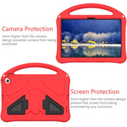 For Amazon Fire Max 11 2023 EVA Shockproof Tablet Case with Holder(Red)