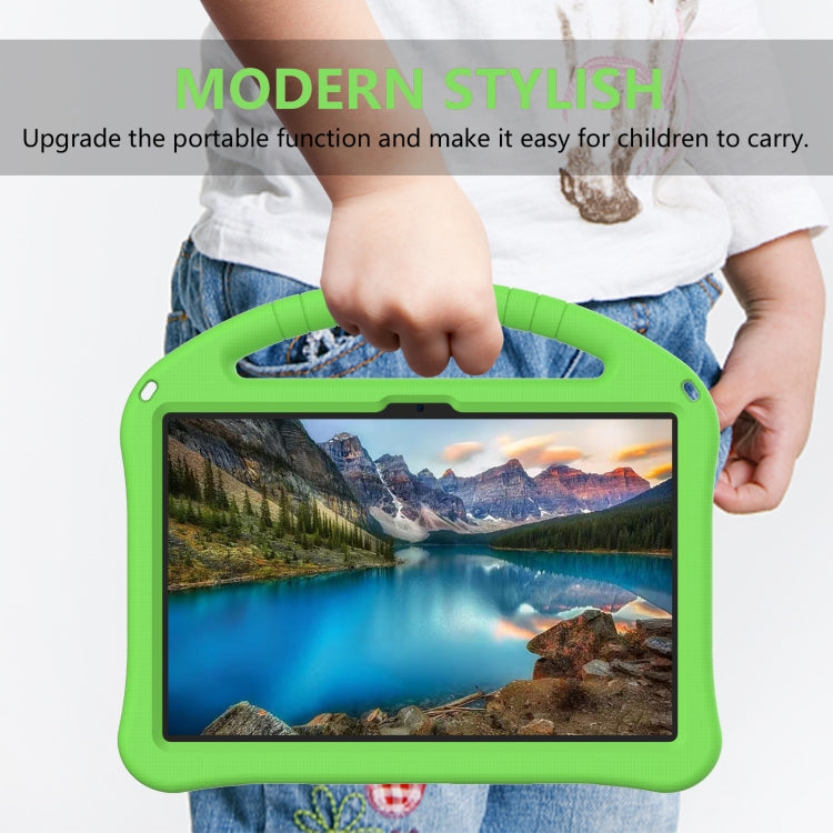 For Amazon Fire Max 11 2023 EVA Shockproof Tablet Case with Holder(Green)