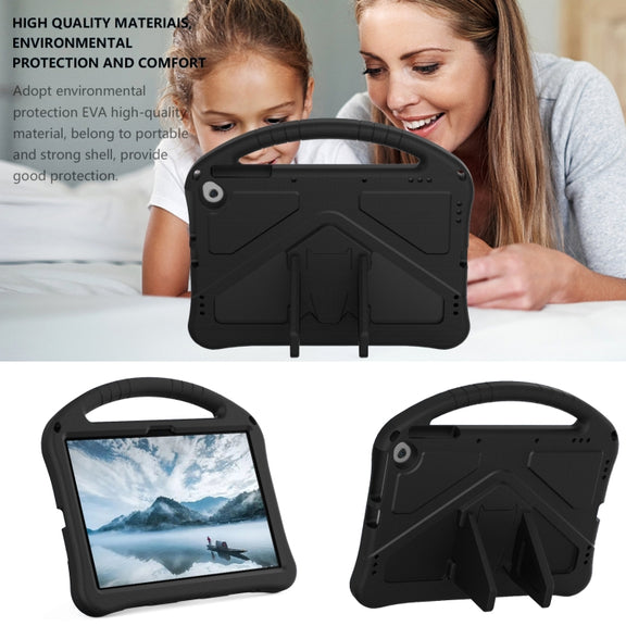 For Google Pixel Tablet 11 2023 EVA Shockproof Tablet Case with Holder(Black)