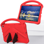 For Google Pixel Tablet 11 2023 EVA Shockproof Tablet Case with Holder(Red)