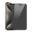 For iPhone 16 Pro 5pcs ENKAY Hat-Prince 28�� Anti-peeping Tempered Glass Protector Full Screen Film - free shipping - PMC TechLife - Order now!