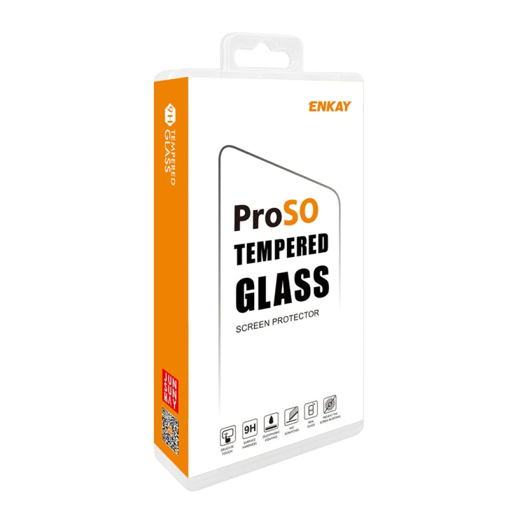 For iPhone 15 Pro Max 5pcs ENKAY Hat-Prince 28° Anti-peeping Tempered Glass Protector Full Screen Film