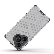 For Huawei Pura 70 Shockproof Honeycomb Phone Case(Black)