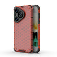 For Huawei Pura 70 Shockproof Honeycomb Phone Case(Red) - Huawei Cases by PMC Jewellery | Online Shopping South Africa | PMC Jewellery | Buy Now Pay Later Mobicred