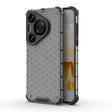 For Huawei Pura 70 Pro+ Shockproof Honeycomb Phone Case(Black) - Huawei Cases by PMC Jewellery | Online Shopping South Africa | PMC Jewellery | Buy Now Pay Later Mobicred