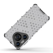 For Huawei Pura 70 Pro+ Shockproof Honeycomb Phone Case(Blue)