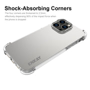 For iPhone 15 Pro Max ENKAY Hat-Prince Transparent TPU Shockproof Phone Case
