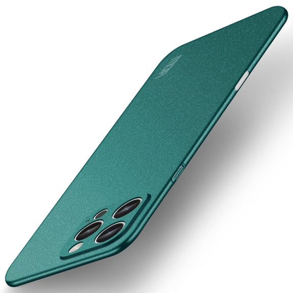 For iPhone 16 Pro Max MOFI Fandun Series Frosted PC Ultra-thin All-inclusive Phone Case(Green)