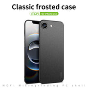 For iPhone 16e MOFI Fandun Series Frosted PC Ultra-thin All-inclusive Phone Case(Green)
