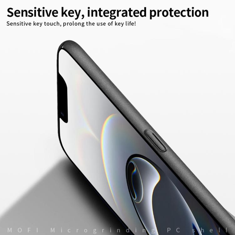 For iPhone 16e MOFI Fandun Series Frosted PC Ultra-thin All-inclusive Phone Case(Green)
